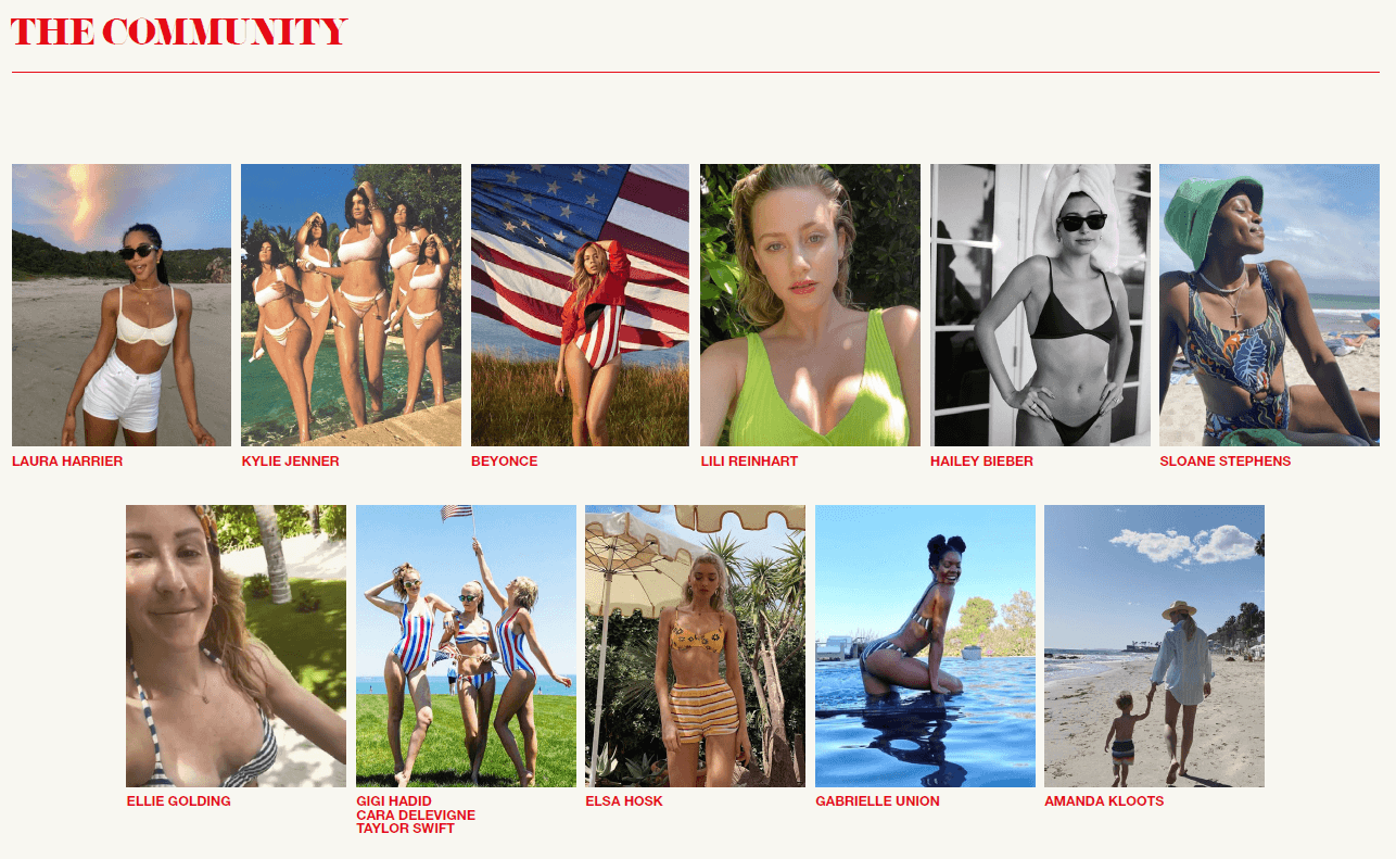 Flottir sundbolir - sundföt - konur - sundfatnaður - bikini - bikiní - fyrir konur - Solid and Striped - Ísland - Reykjavik - Swimwear