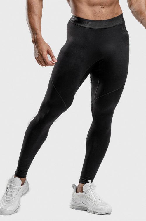 Men in store black tights