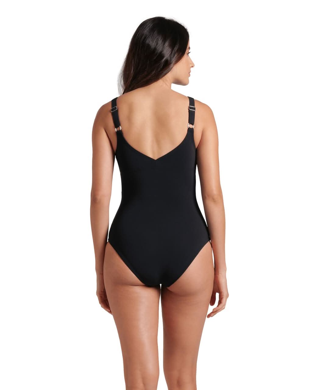 Arena-sundbolir-með-aðhaldi-sundbolur-sundföt-sundfatnaður-svartur-Ginevra-sundfataverslun-Svartur-íþróttavöruverslun-Ludus.is-swimwear -Reykjavík-ísland -Iceland