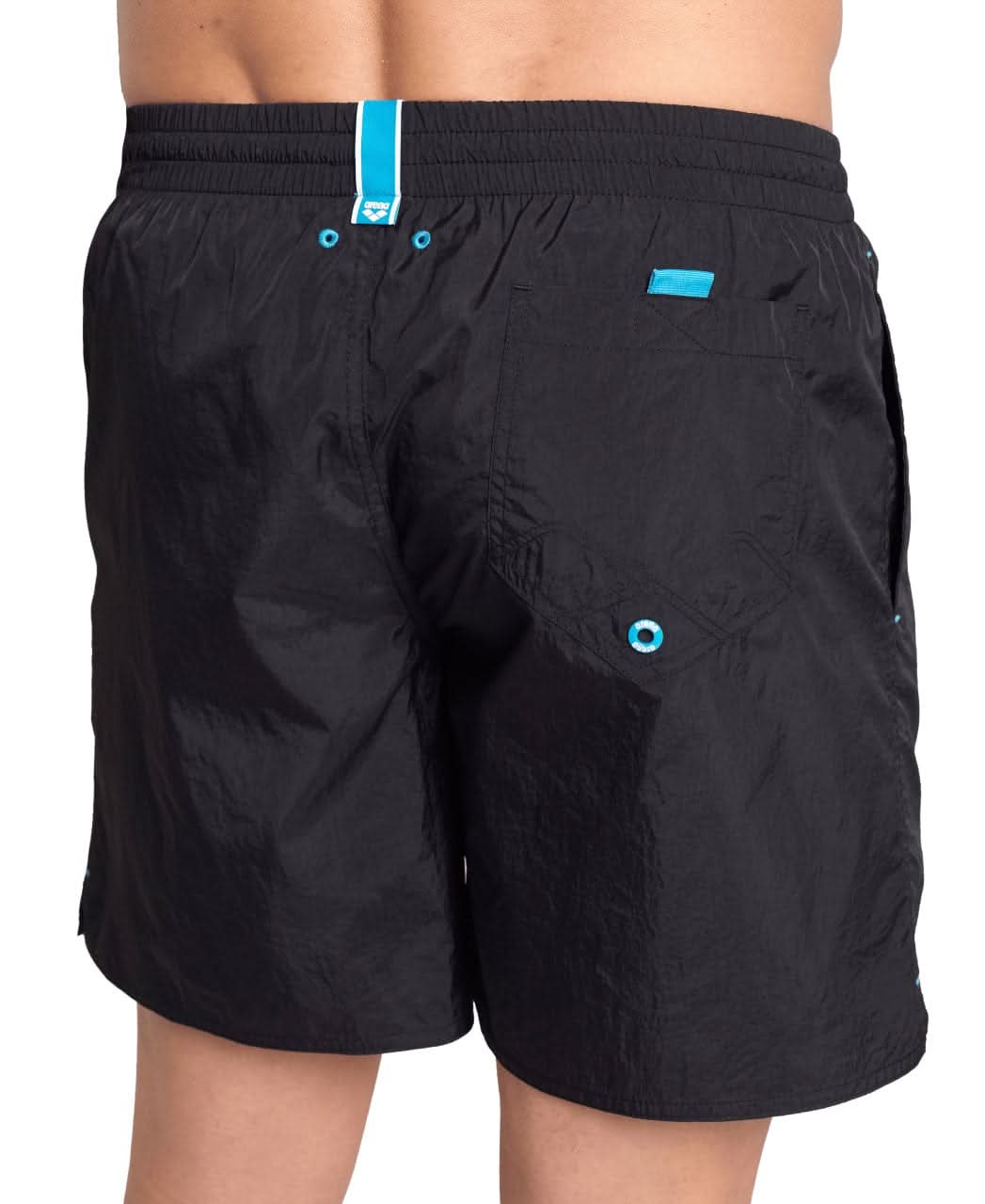 Swim Trunks Arena Beach Boxer Solid - Black