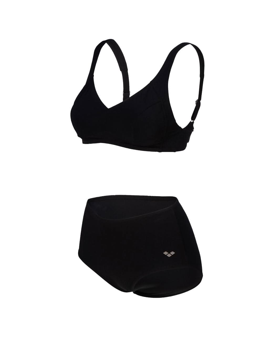 bikiní-sundföt-sundfatnaður-Arena-sundfataverslun-svart-Manuela-íþróttavöruverslun-Ludus.is-swimwear-Reykjavík-ísland-Iceland