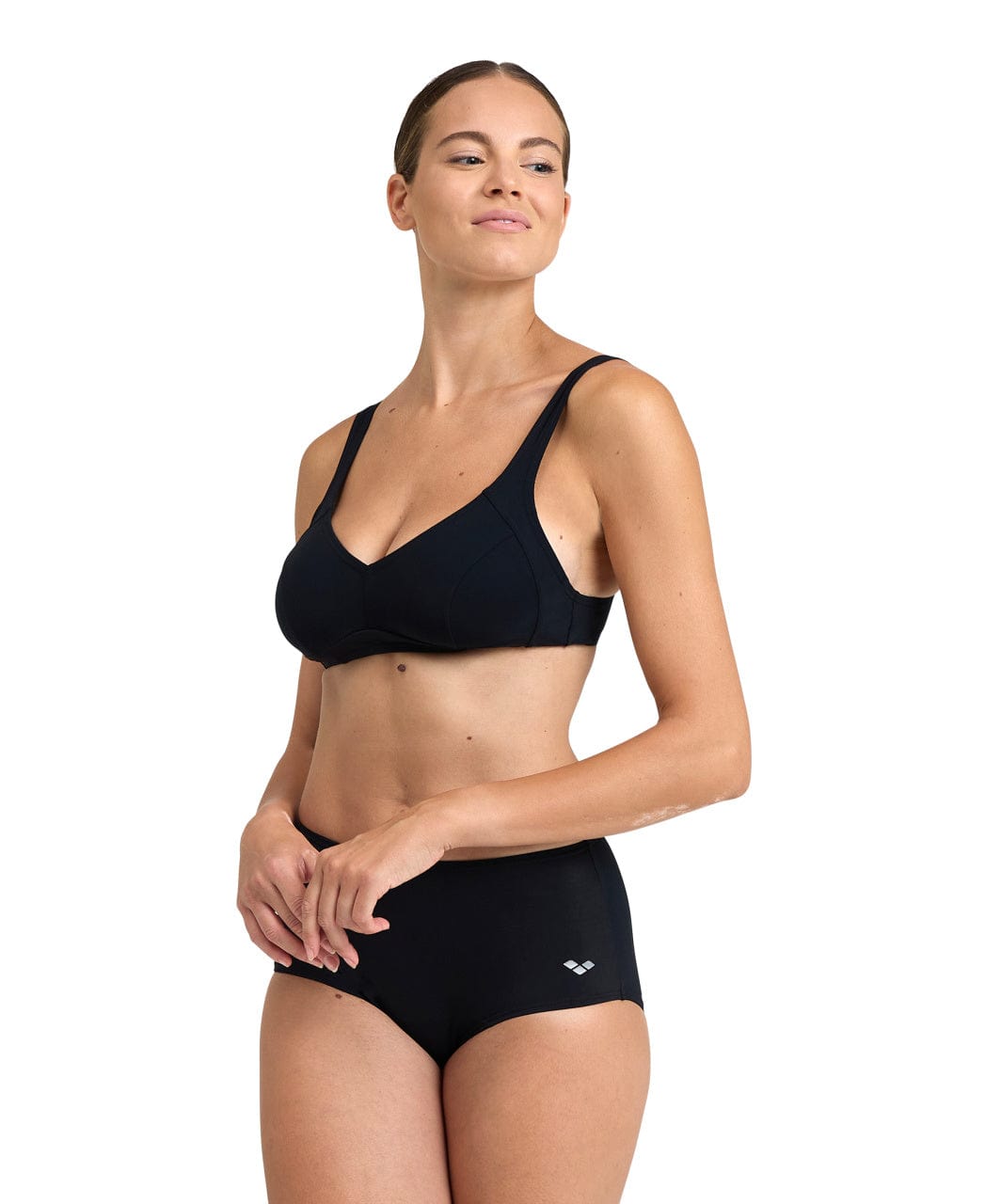 bikiní-sundföt-sundfatnaður-Arena-sundfataverslun-svart-Manuela-íþróttavöruverslun-Ludus.is-swimwear-Reykjavík-ísland-Iceland