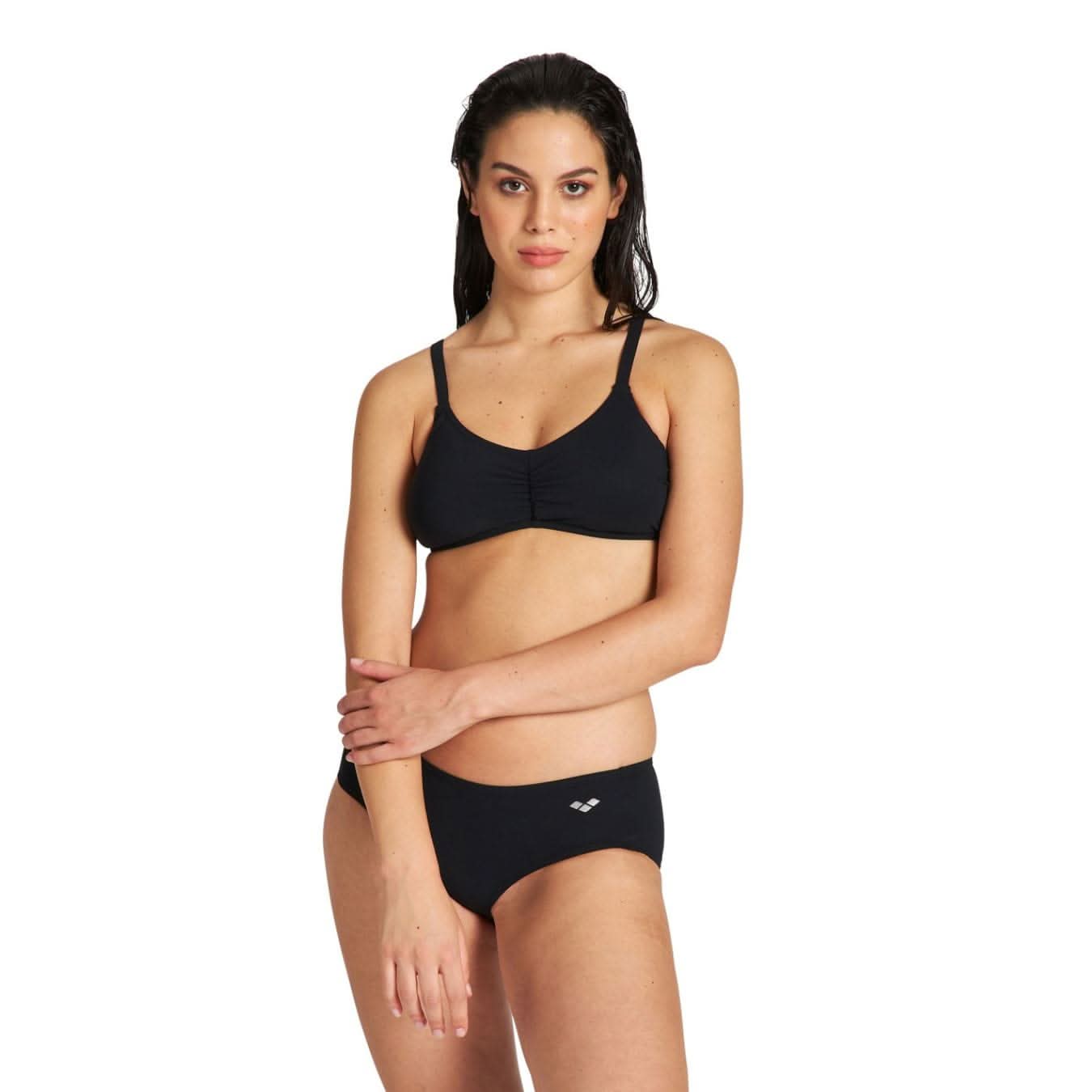 Bikiní - bikini - sundföt - sundfatnaður - Arena - sundffataverslun - svartur - Manuela - íþróttavöruverslun - Ludus.is - swimwear - Reykjavík - ísland - Iceland