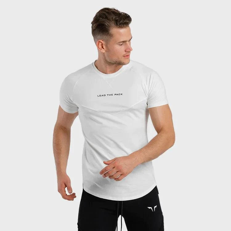 Bolir - bolur - stuttermabolir - íþróttabolir - æfingabolir - íþróttaföt - íþróttafatnaður - karlar - herra - æfigaföt - æfingafatnaður - SQUATWOLF - Ludus.is - ræktarföt