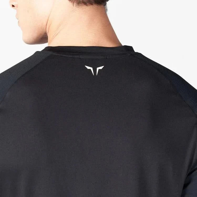 Bolir - bolur - stuttermabolir - íþróttabolir - æfingabolir - íþróttaföt - íþróttafatnaður - karlar - herra - æfingaföt - æfingafatnaður - SQUATWOLF - Ludus.is - ræktarföt #litur-color_black