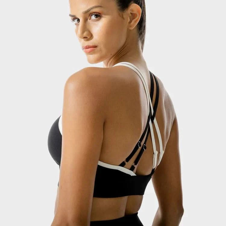 íþróttatoppar - íþróttatoppur - Æfingatoppar - æfingatoppur - konur - SquatWolf - Æfingafatnaður- æfingaföt - Lab 360° Wrap íþróttatoppur- íþróttaföt - íþróttafatnaður - World - Class - íþróttavöruverslun - Ludus.is