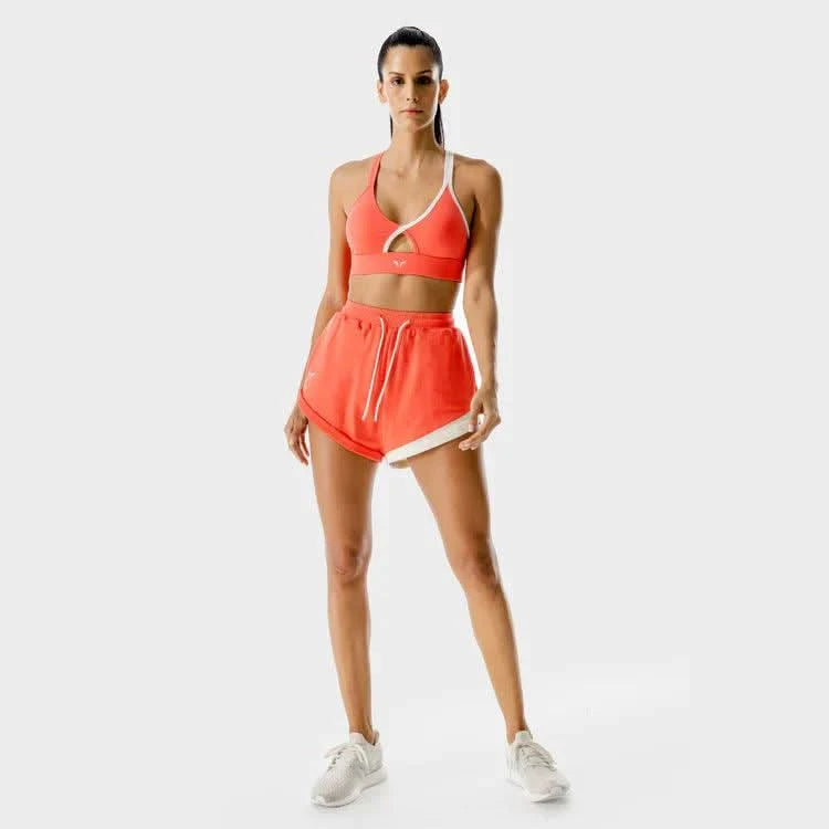 íþróttatoppur - íþróttatoppar - Æfingatoppar - æfingatoppur - konur - SquatWolf - Æfingafatnaður- æfingaföt - Lab 360° Wrap íþróttatoppur- íþróttaföt - íþróttafatnaður - World - Class - íþróttavöruverslun - Ludus.is