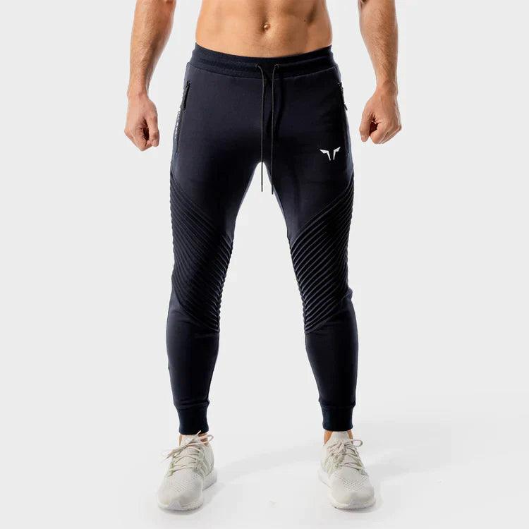 SQUATWOLF - Joggingbuxur - íþróttaföt - herra - karlar - íþróttafatnaður - æfingaföt - æfingafatnaður - ræktarföt - ræktarfatnaður - world - class - bláar - Ludus.is