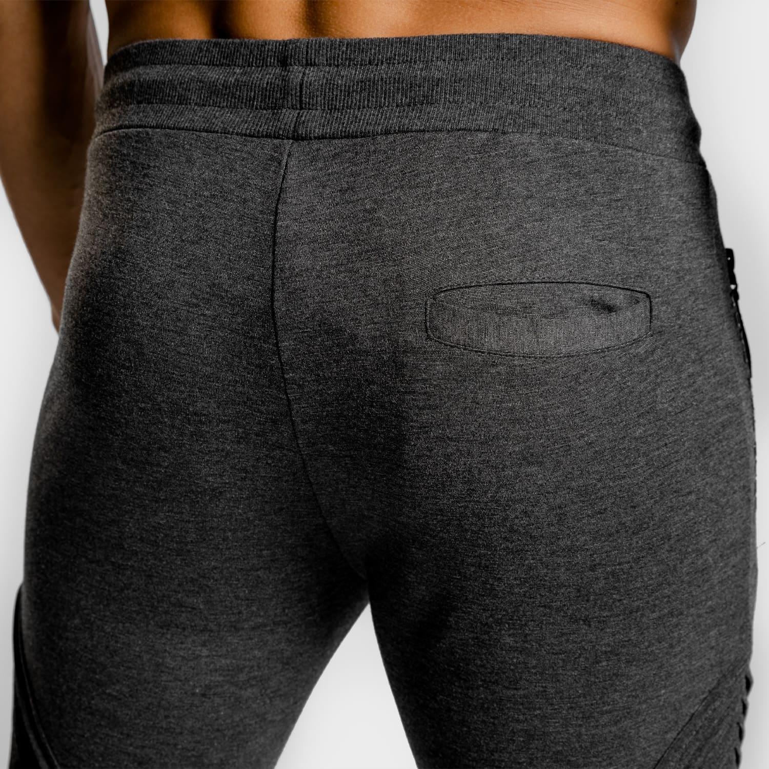 Joggingbuxur - íþróttaföt - herra - karlar - íþróttafatnaður - æfingaföt - æfingafatnaður - ræktarföt - ræktarfatnaður - world - class - gráar - SQUATWOLF - íþróttavöruverslun - Ludus.is