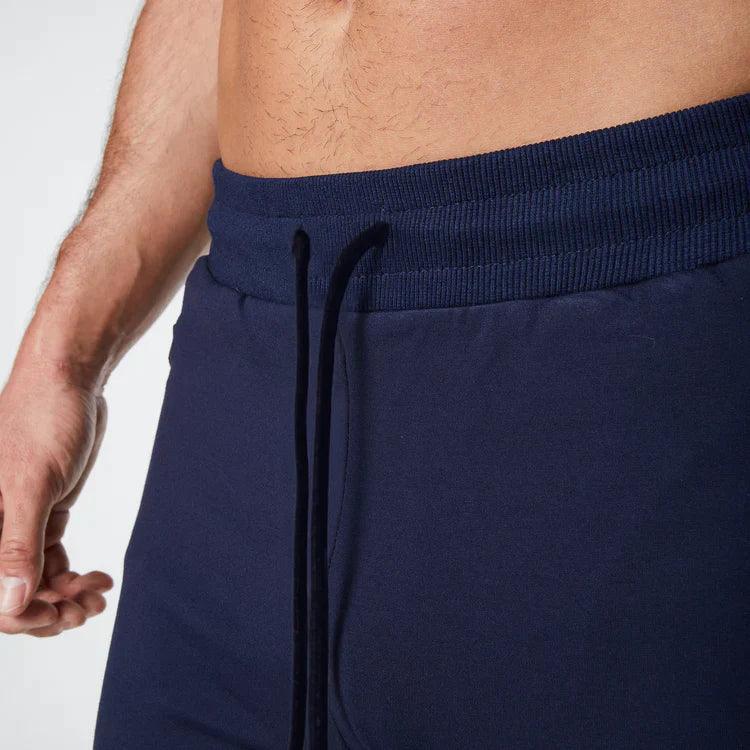 Joggingbuxur - herra - karlar - íþróttaföt - íþróttafatnaður - æfingaföt - æfingafatnaður - ræktarföt - ræktarfatnaður - world - class - SQUATWOLF - íþróttavöruverslun - Ludus.is - bláar - navy
