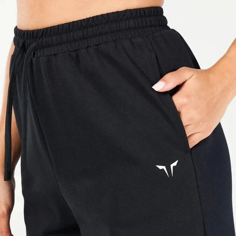 Joggingbuxur - konur- íþróttaföt - kvenna - íþróttafatnaður - æfingaföt - æfingafatnaður - ræktarföt - SQUATWOLF - SQUAT - WOLF - Ludus.is#litur-color_black