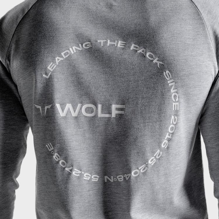 Langermabolur - langermabolir - karlar - herra - íþróttaföt - íþróttafatnaður - æfingaföt - æfingafatnaður - ræktarföt - SQUATWOLF - SQUAT - WOLF - íþróttavöruverslun - Ludus.is - vefverslun - Luxe - hvítur - Afþreyingarföt - Afþreyingarfatnaður