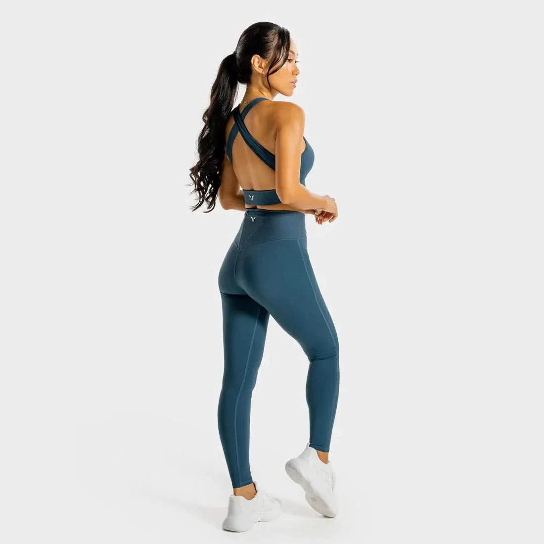 Leggings - íþróttaföt - konur - Æfingaföt - íþróttafatnaður - æfingafatnaður - Squatwolf - Core - uppháar - leggings - Core - Leggings - háar - í - mittið - íþróttavöruverslun - Ludus.is