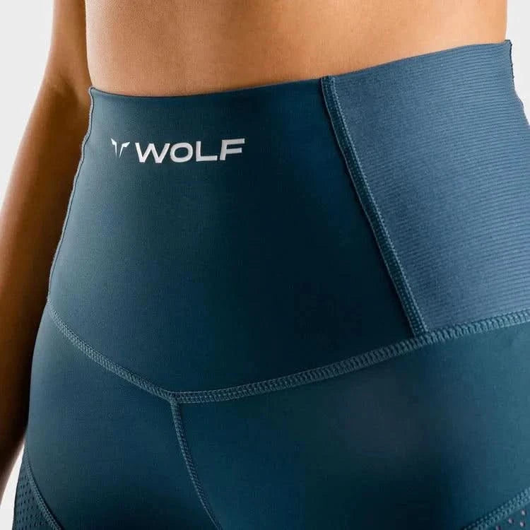 Leggings-konur-leggings-uppháar-í-mittið-íþróttaföt-íþróttafatnaður-æfingaföt-æfingafatnaður-ræktarföt- bleikar - leggings - SQUATWOLF - Ludus.is - íþróttavöruverslun