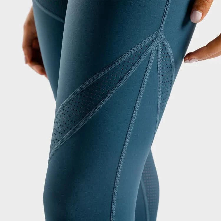 Leggings-konur-leggings-uppháar-í-mittið-íþróttaföt-íþróttafatnaður-æfingaföt-æfingafatnaður-ræktarföt- bleikar - leggings - SQUATWOLF - Ludus.is - íþróttavöruverslun