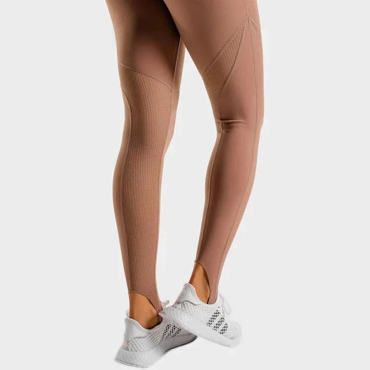Leggings-konur-leggings-uppháar-í-mittið-íþróttaföt-íþróttafatnaður-æfingaföt-æfingafatnaður-ræktarföt- bleikar - leggings - SQUATWOLF - Ludus.is - íþróttavöruverslun
