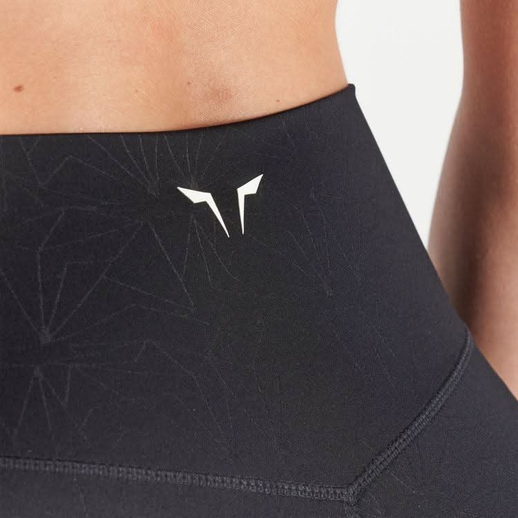 Leggings-konur-leggings-uppháar-í-mittið-íþróttaföt-íþróttafatnaður-æfingaföt-æfingafatnaður-ræktarföt-svartar-Core-Agile-Reimagnied - leggings