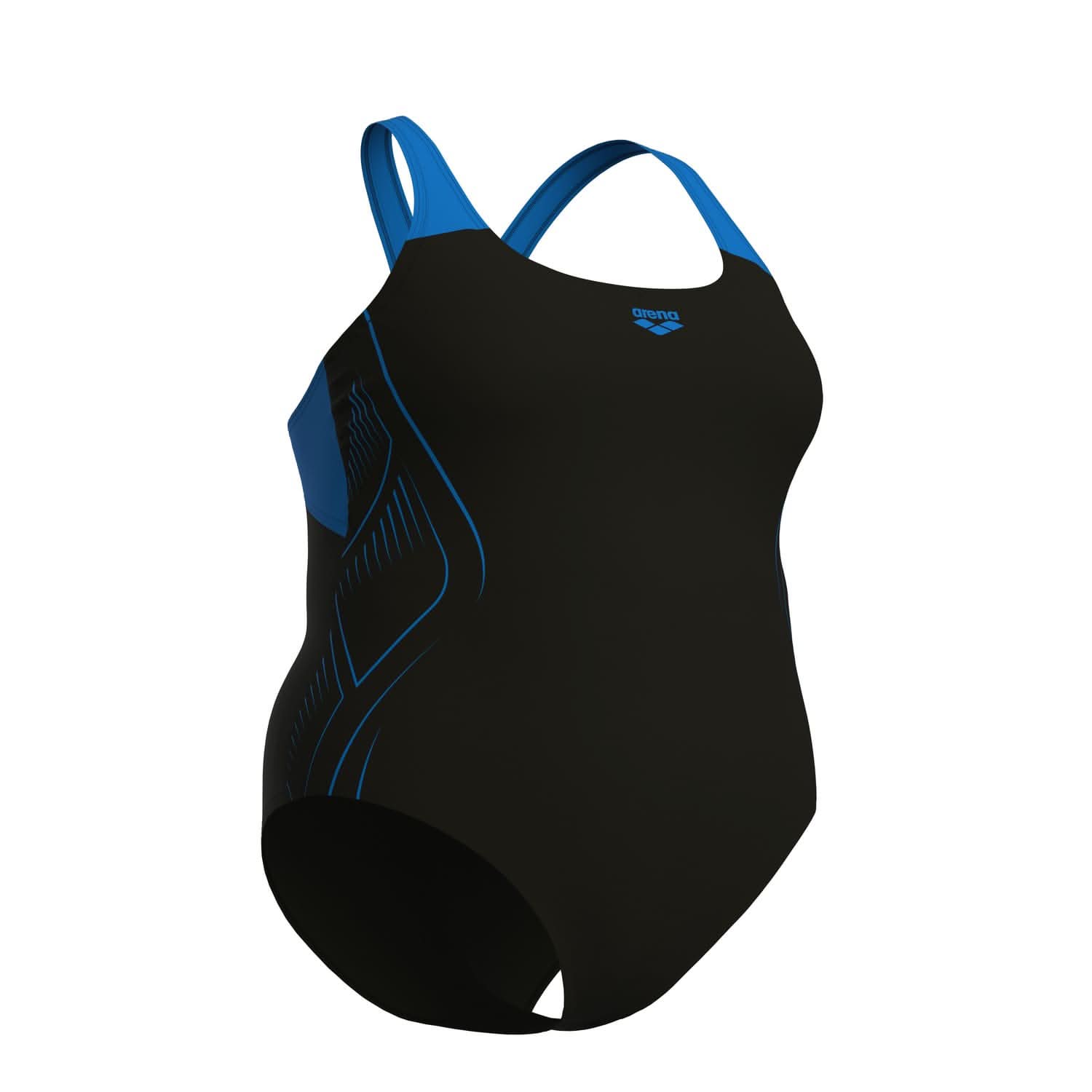 sundbolir-stórar-stærðir-plus-size-sundbolur-yfirstærð-Arena-sundföt - sundfatnaður-sundfataverslun-Svartur- íþróttavöruverslun-Ludus.is-swimwear-Reykjavík-ísland-Iceland