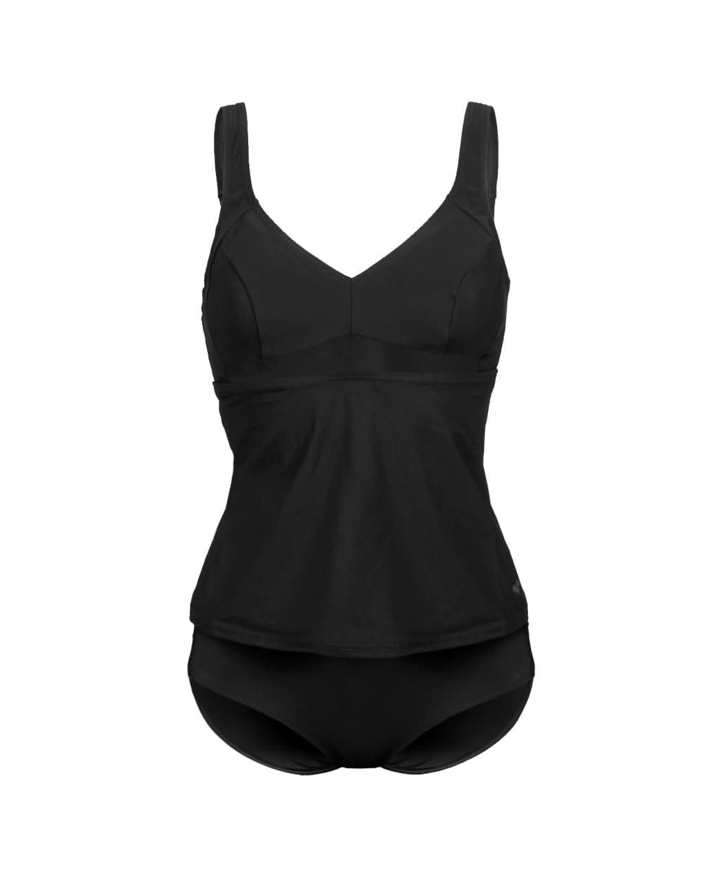 Tankini-sundföt-Arena-sundfatnaður-sundffataverslun-svart-Manuela - íþróttavöruverslun - Ludus.is - swimwear - Reykjavík - ísland - Iceland