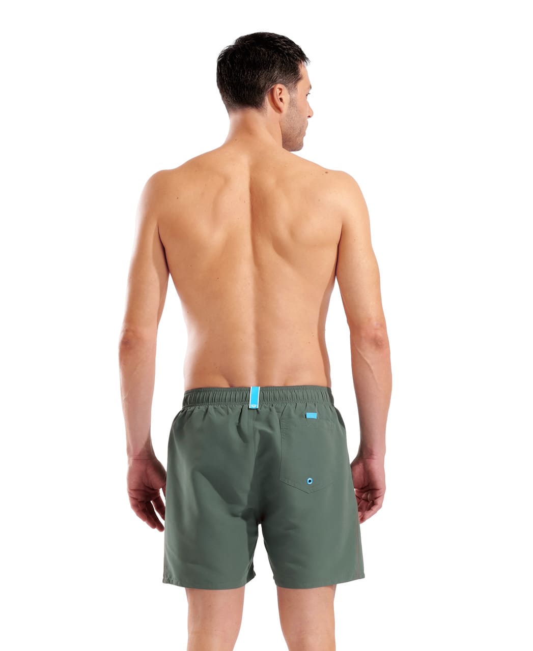 Men’s Swim Trunks Arena Beachwear Fundamentals R Boxer - Sage-Red