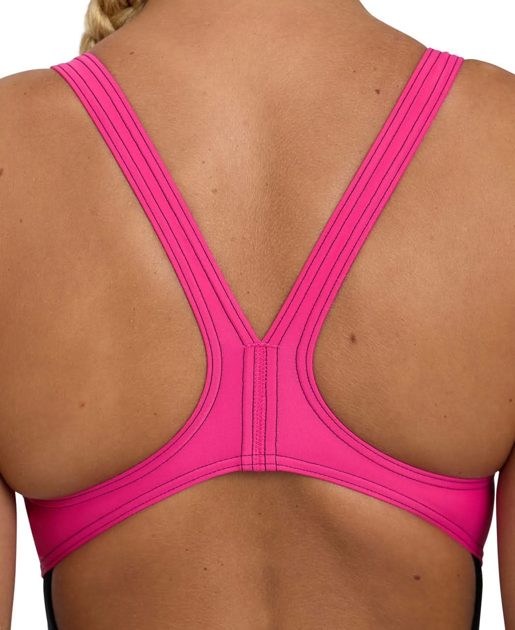 sundbolir-með-skálmum-Sundbolur-Arena-sundföt-sundfatnaður-svartur-bleikur-Kaori-sundfataverslun-íþróttavöruverslun-svartur-Ludus.is-swimwear-Reykjavik-Ísland