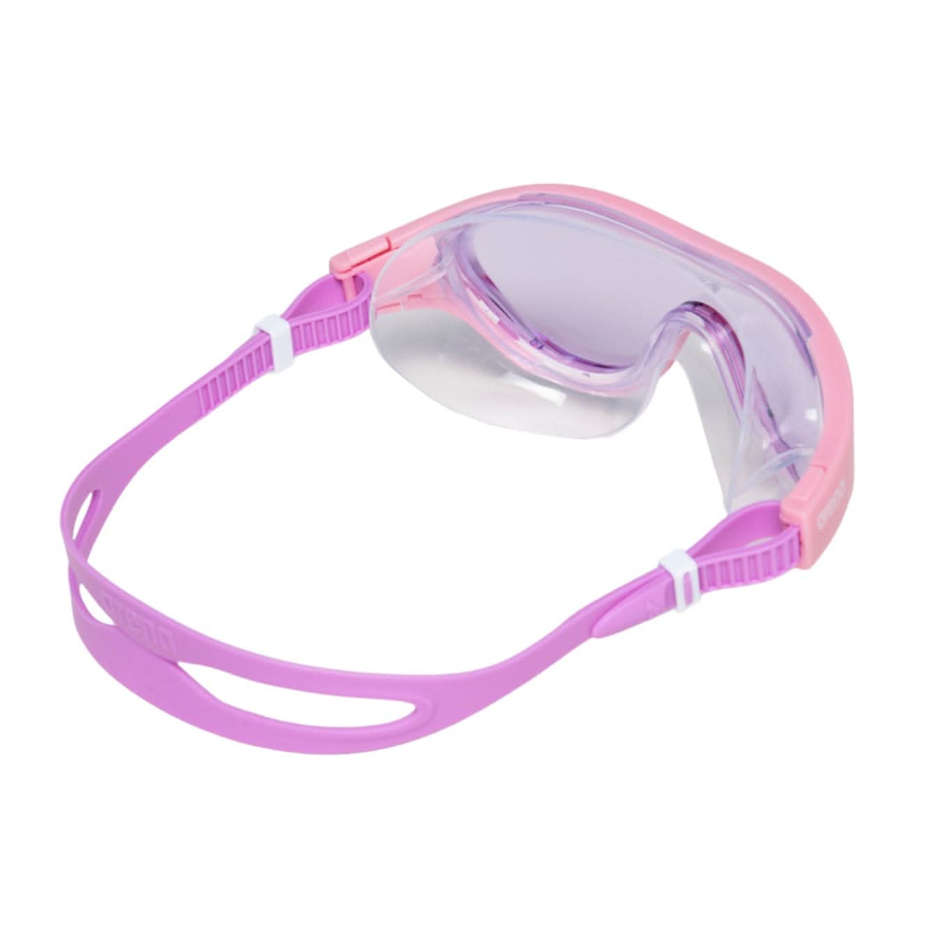 Sundgríma-sundgrímur-börn-sundgleraugu-barna-Arena-sundvörur-Krakkasundgleraugu-bleik-krakkar-stelpur-krakkar-strákar-The-One-Mask-Swimming-gear-equipment