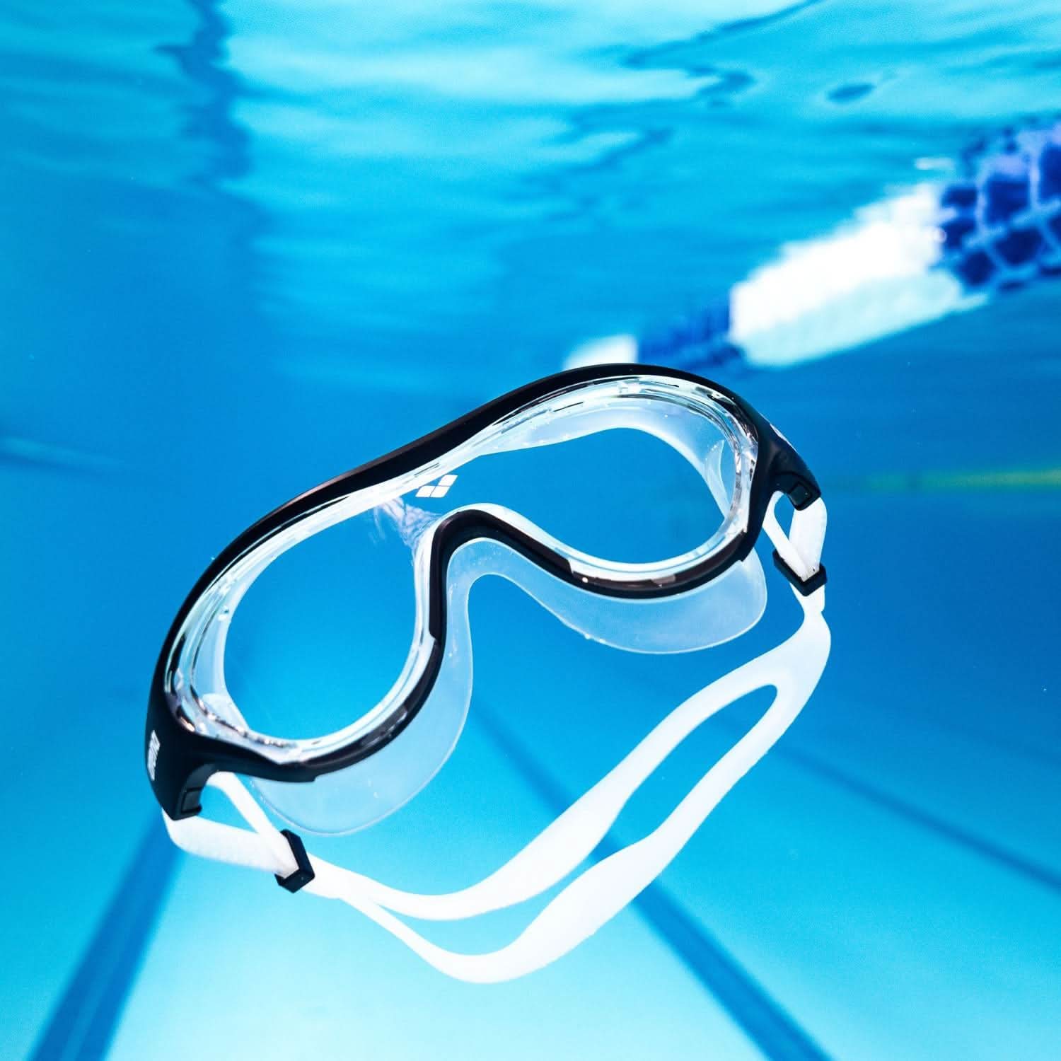 sundgríma-sundgrímur-Sundgleraugu-Arena-konur-karlar-unisex-fullorðnir-svört-The-One-Mask