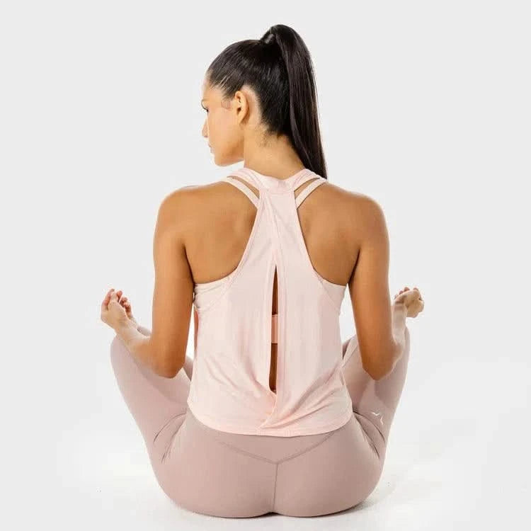 Hlýrabolur - hlýrabolir - bolir - bolur - íþróttabolir - æfingabolir - konur -Íþróttaföt - íþróttafatnaður - kvenna - æfingaföt - æfingafatnaður - ræktarföt - dömur - Squat Wolf - SQUATWOLF - íþróttavöruverslun - Ludus.is