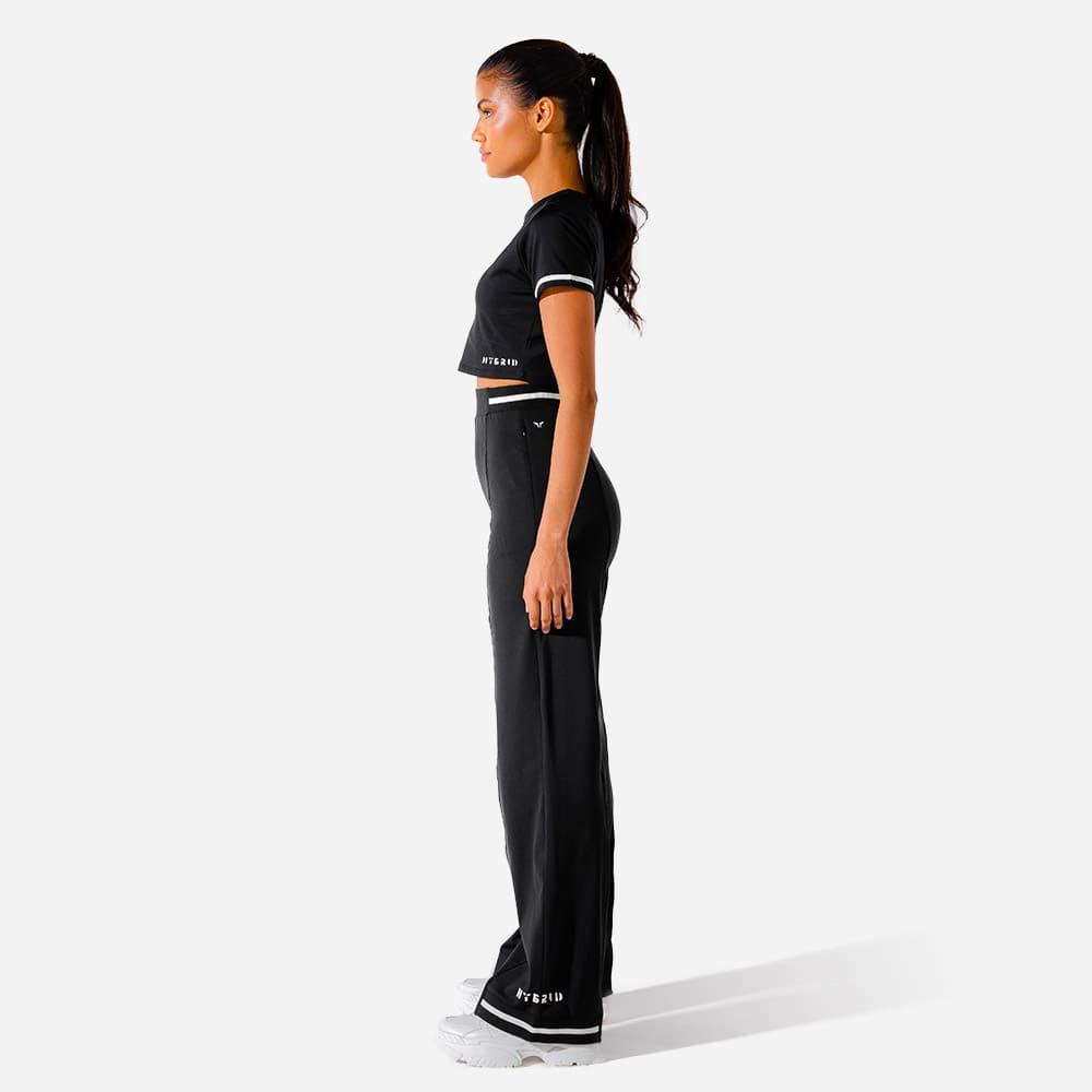 Joggingbuxur - íþróttaföt - konur - dömur - íþróttafatnaður - æfingaföt - æfingafatnaður - ræktarföt - ræktarfatnaður - world - class - svartar - SQUATWOLF - SQUAT - WOLF -Ludus.is #litur-color_black