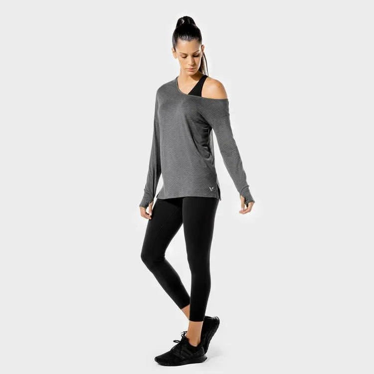 Langermabolur - langermabolir - konur - kvenna - dömur - íþróttaföt - íþróttafatnaður - æfingaföt - æfingafatnaður - ræktarföt - Fitness - SQUATWOLF - Ludus.is - íþróttavöruverslun - Afþreyingarfatnaður - Afþreyingarföt