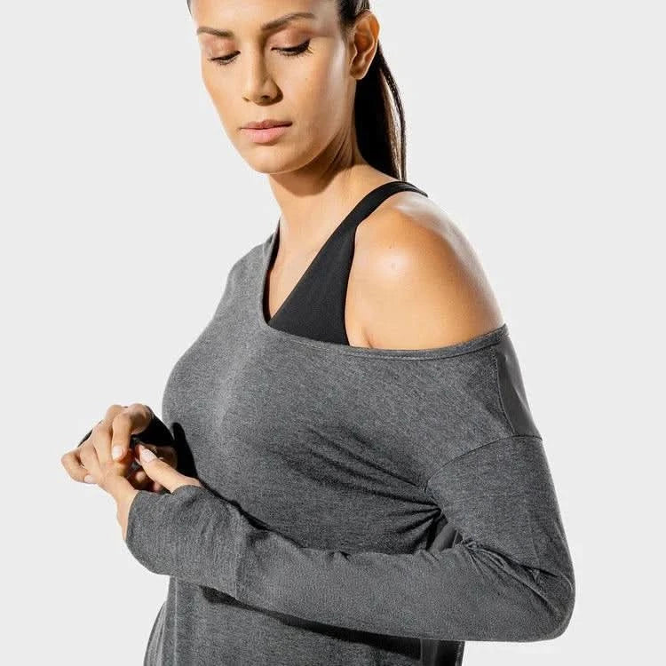 Langermabolur - langermabolir - konur - kvenna - dömur - íþróttaföt - íþróttafatnaður - æfingaföt - æfingafatnaður - ræktarföt - Fitness - SQUATWOLF - Ludus.is - íþróttavöruverslun - Afþreyingarfatnaður - Afþreyingarföt