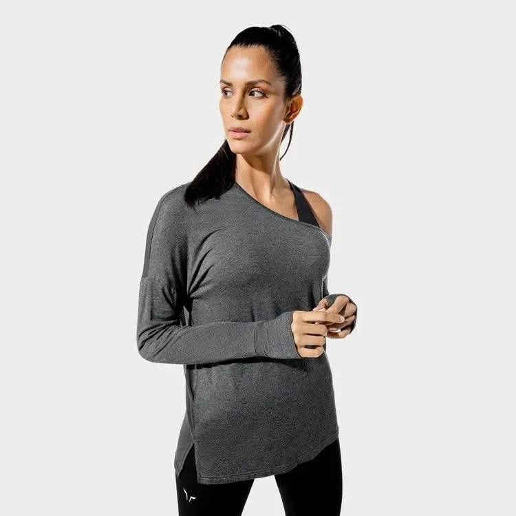 Langermabolur - langermabolir - konur - kvenna - dömur - íþróttaföt - íþróttafatnaður - æfingaföt - æfingafatnaður - ræktarföt - Fitness - SQUATWOLF - Ludus.is - íþróttavöruverslun - Afþreyingarfatnaður - Afþreyingarföt