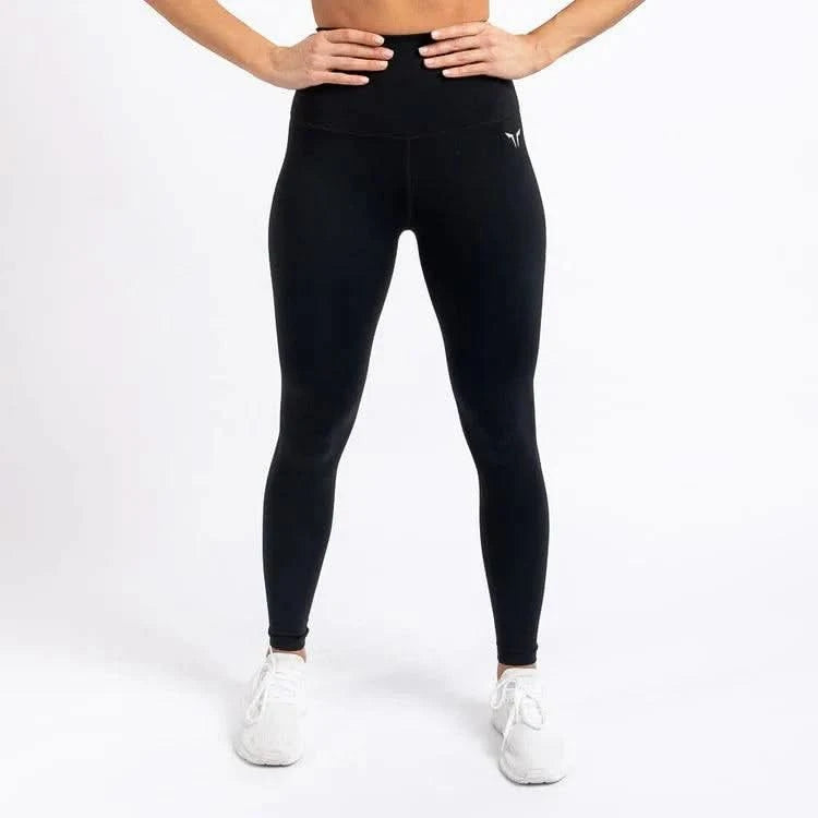 Leggings-konur-leggings-uppháar-í-mittið-íþróttaföt-íþróttafatnaður-æfingaföt-æfingafatnaður-ræktarföt-svartar-Hera-uppháar-leggings-world-class-íþróttavöruverslun-Ludus.is-SQUATWOLF