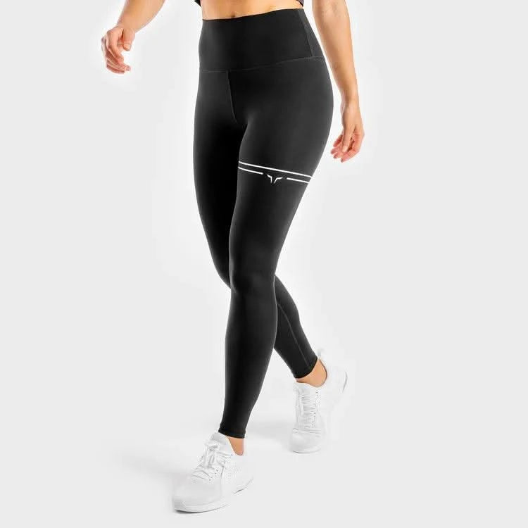 Leggings-konur-leggings-uppháar-í-mittið-íþróttaföt-íþróttafatnaður-æfingaföt-æfingafatnaður-ræktarföt-svartar-Flux-leggings-grænar-world-class-íþróttavöruverslun-Ludus.is