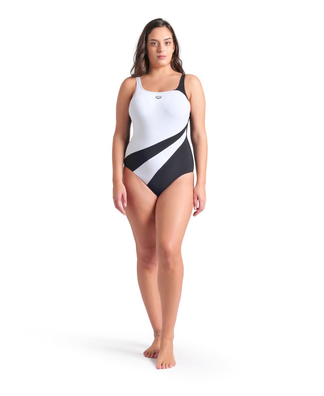 Arena-sundbolur-með-aðhaldi-sundbolir-svartur-hvítur-Liliana-sundföt-sundfatnaður-sundfataverslun-íþróttavöruverslun-Ludus.is-swimwear-Reykjavík-ísland-Iceland