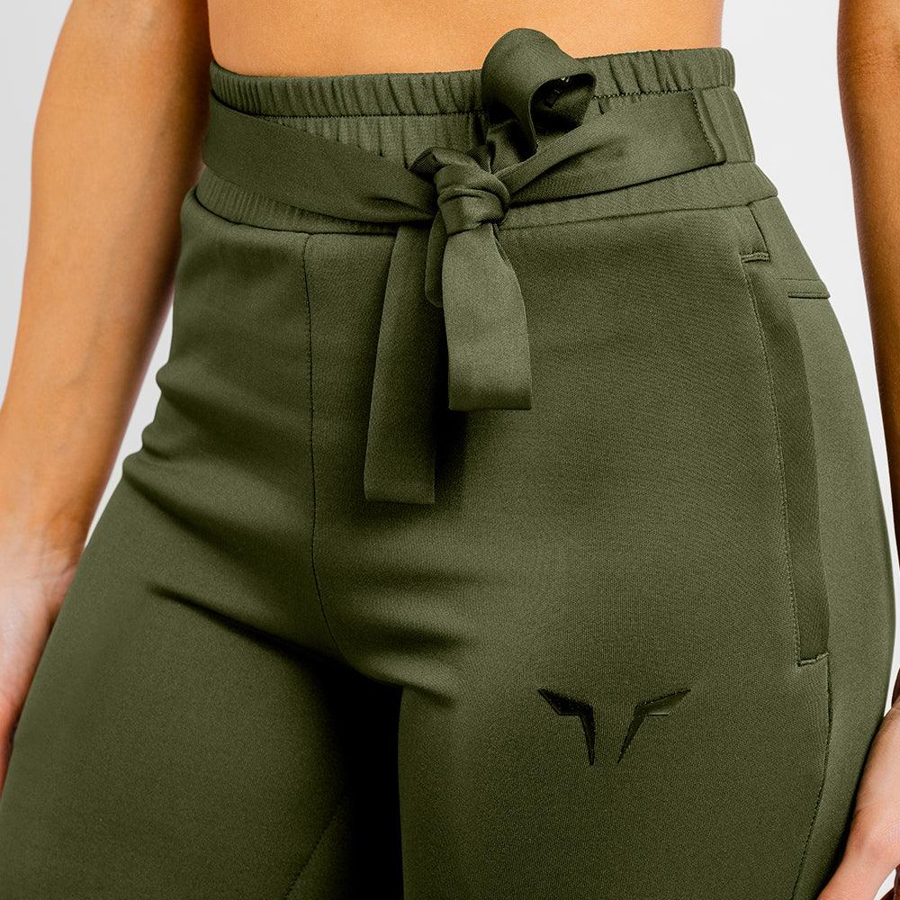 Joggingbuxur - konur - íþróttaföt - konur - íþróttafatnaður - æfingaföt - æfingafatnaður - world class - ræktarföt - She-Wolf - Do-Knot - grænar - SQUATWOLF - Ludus