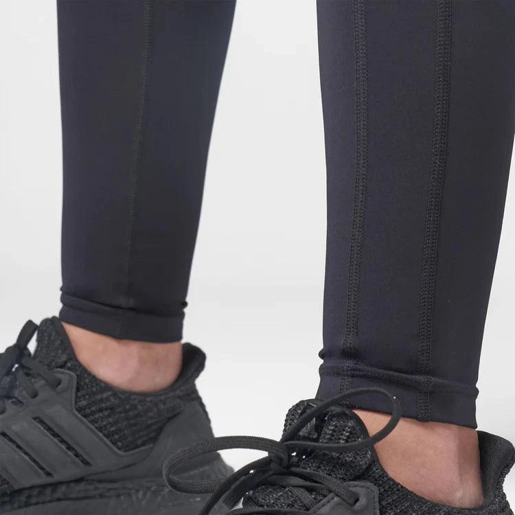 Leggings-konur-kvenna-dömur-íþróttaföt-íþróttafatnaður-æfingaföt-æfingafatnaður-ræktarföt-svartar-Essential - uppháar - leggings - háar - í - mittið