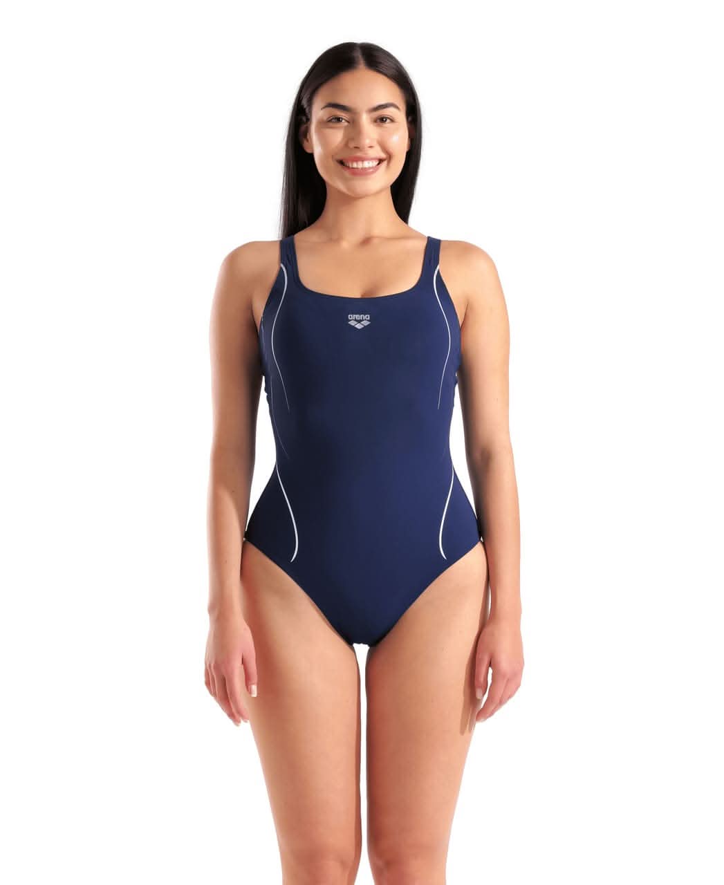 Sundbolur með aðhaldi Arena Shapewear Ludovica – klórþolinn og með UPF 50+ UV-vörn