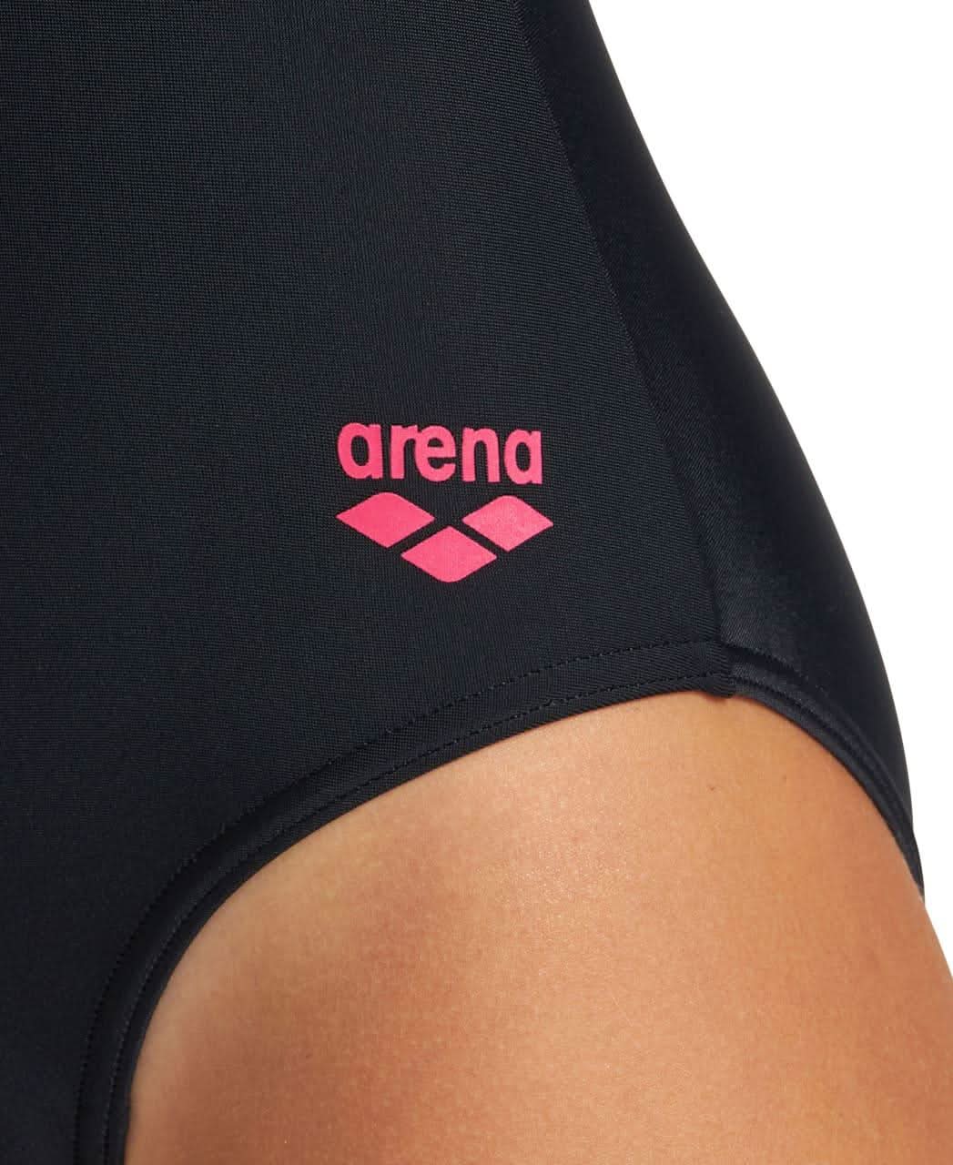 Sundbolur - Arena - svartur - sundbolir - stelpur - stúlkur - börn - sundföt - sundfatnaður - sundffataverslun - Solid - Pro - íþróttavöruverslun - Ludus.is - swimwear - Reykjavík - ísland - Iceland