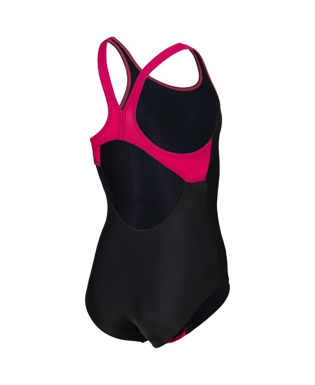 Sundbolur - Arena - svartur - sundbolir - stelpur - stúlkur - börn - sundföt - sundfatnaður - sundffataverslun - Solid - Pro - íþróttavöruverslun - Ludus.is - swimwear - Reykjavík - ísland - Iceland