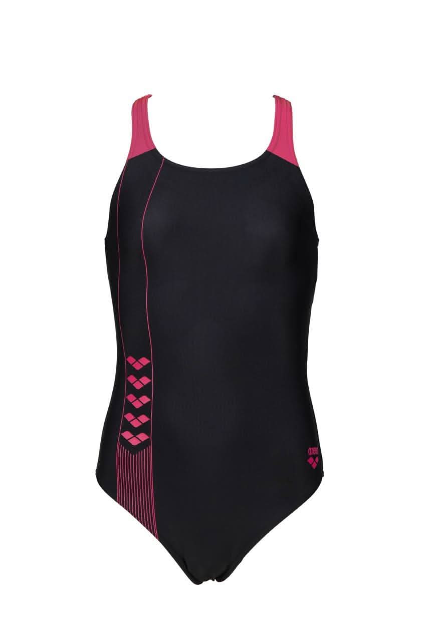 Sundbolur - Arena - svartur - sundbolir - stelpur - stúlkur - börn - sundföt - sundfatnaður - sundffataverslun - Solid - Pro - íþróttavöruverslun - Ludus.is - swimwear - Reykjavík - ísland - Iceland