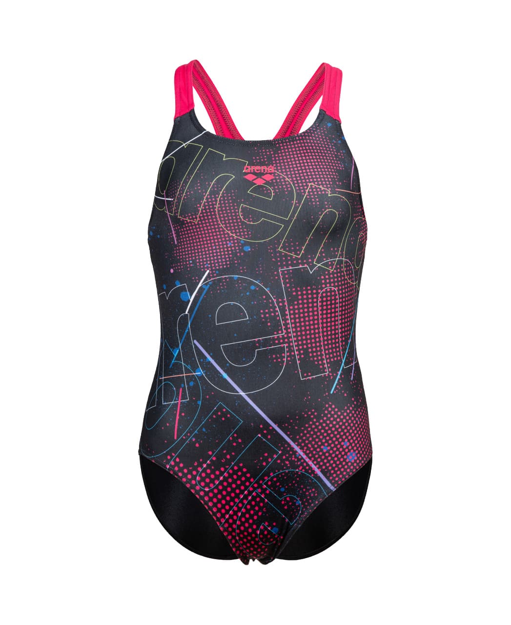 sundbolur-sundbolir-börn-barna-sundföt-sundfatnaður-Arena-stelpur-stúlkur-svartur-sundfataverslun-íþróttavöruverslun-Ludus.is-swimwear-Reykjavík-ísland-Iceland-Galactic