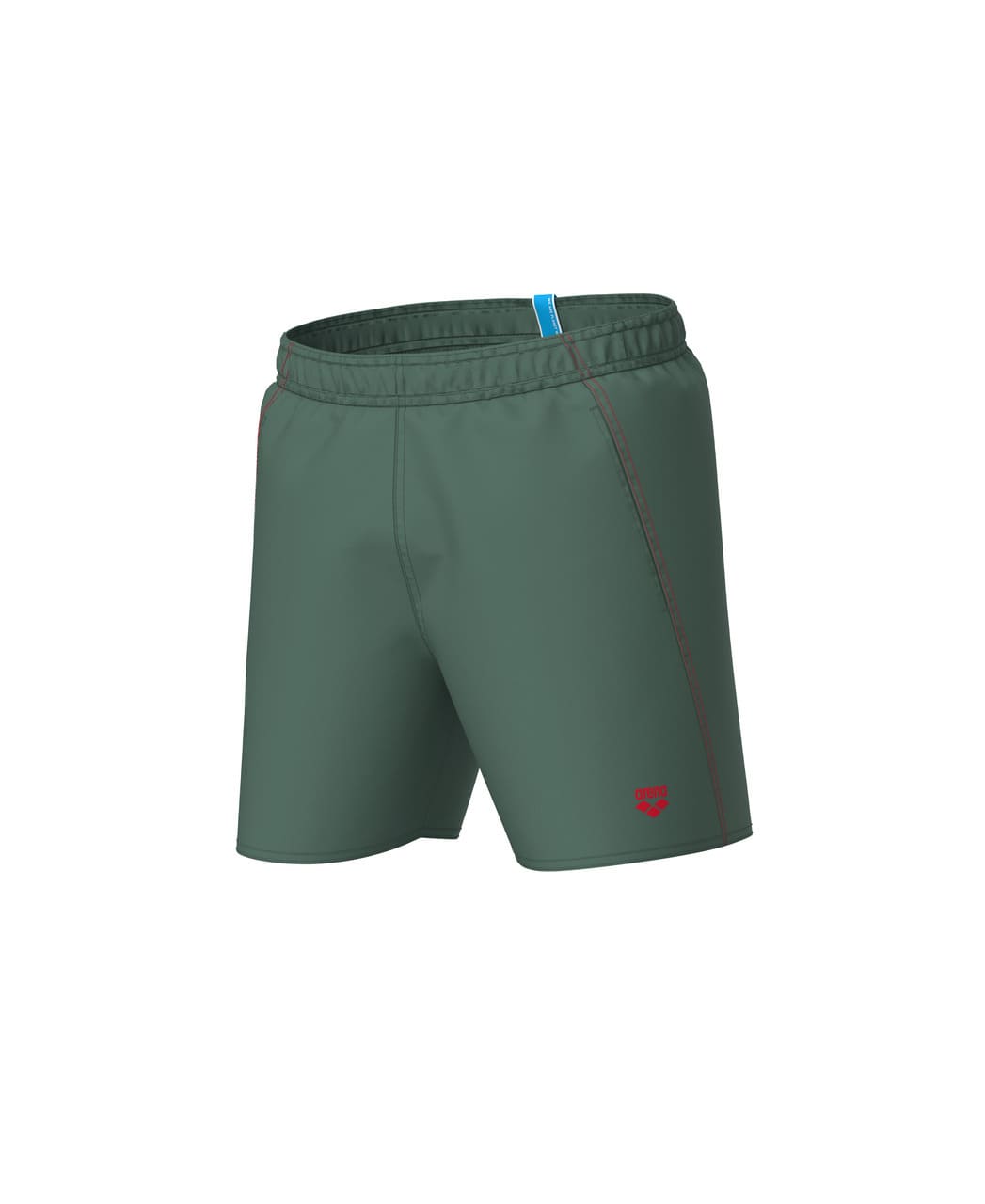 Men’s Swim Trunks Arena Beachwear Fundamentals R Boxer - Sage-Red