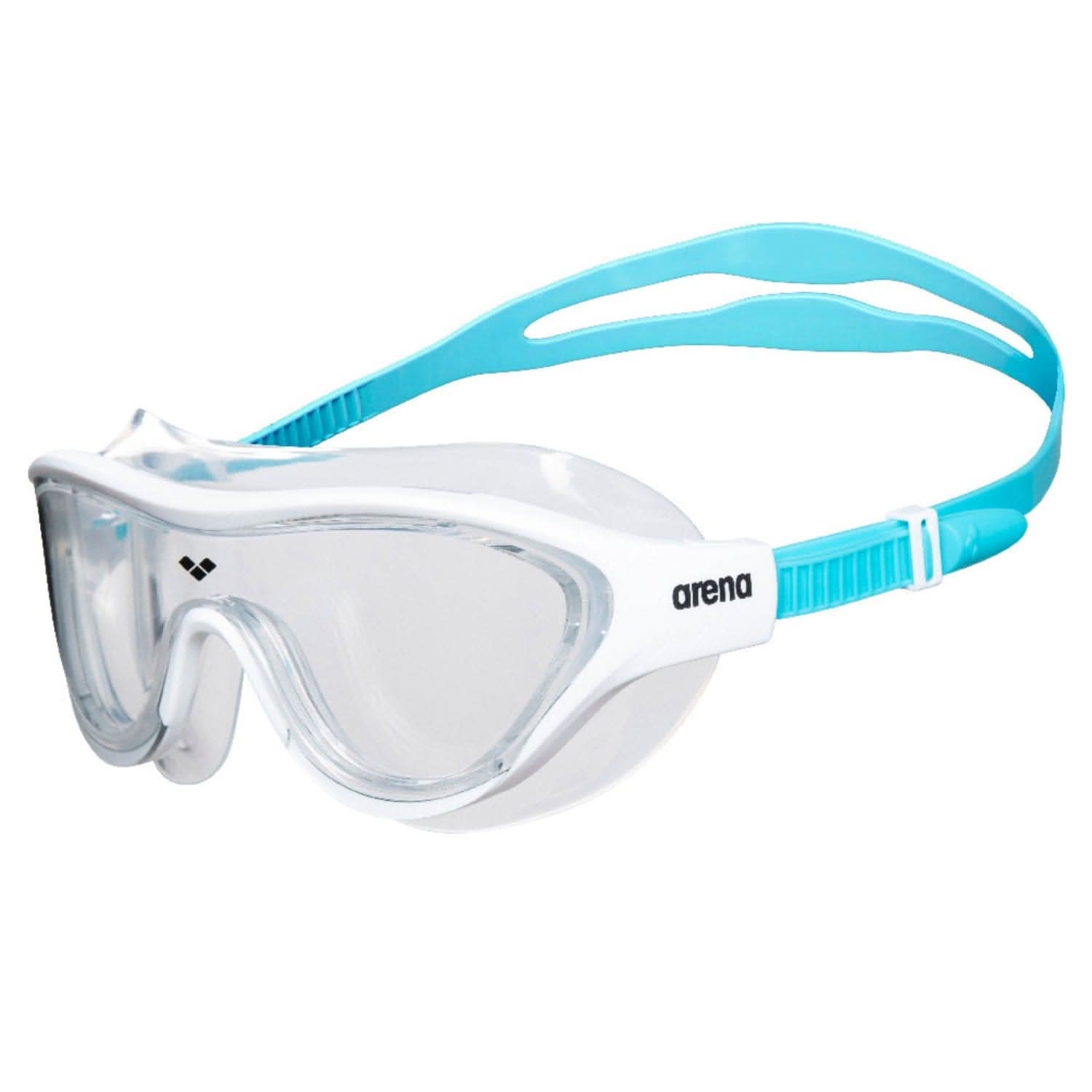 Swim Mask Arena The One Junior - Clear-White-Lightblue | Ludus.is