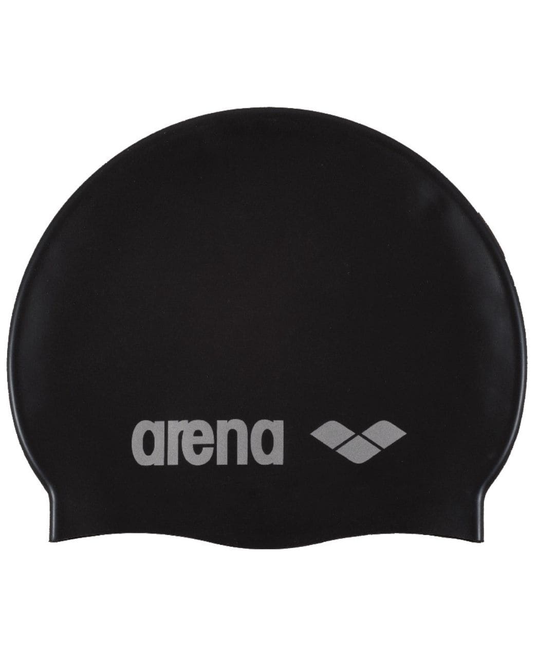 Svört Arena sundhetta úr 100% sílikon. Framleidd fyrir fullorðna og hentar báðum kynjum