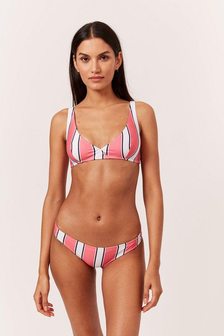 Sundföt - bikiní - fyrir - konur - frá - Solid and Striped. Solid and Striped - sundfatnaður - bikini - Ísland - Iceland - Reykjavík - Swimwear#litur-color_cosmic-stripe