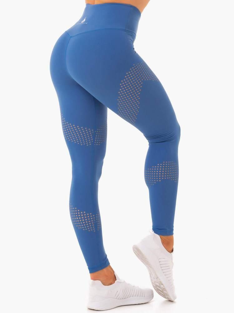 Impact High Waited Leggings eru skemmtilegar leggins frá Ryderwear með fallegu sniði sem koma í nokkrum mismunandi litum. Hægt að para með Impact High Waited Æfingatopp. Þessar leggings henta vel fyrir lyftingar, í ræktina, jóga, pilates eða cardio æfingar. Þú finnur gott úrval af fallegum leggings í vefverslun Ludus.is#litur-color_cobalt-blue