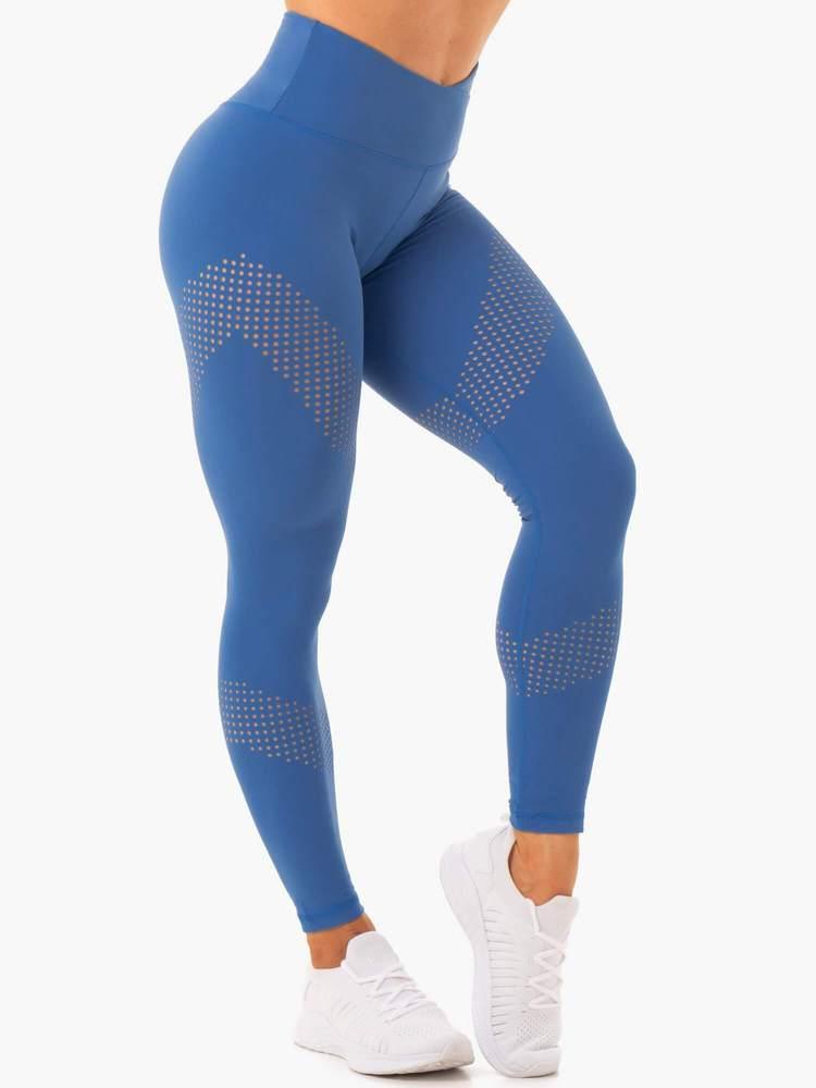 Impact High Waisted Leggings eru skemmtilegar leggins frá Ryderwear með fallegu sniði sem koma í nokkrum mismunandi litum. Hægt að para með Impact High Waited Æfingatopp. Þessar leggings henta vel fyrir lyftingar, í ræktina, jóga, pilates eða cardio æfingar. Þú finnur gott úrval af fallegum leggings í vefverslun Ludus.is#litur-color_cobalt-blue