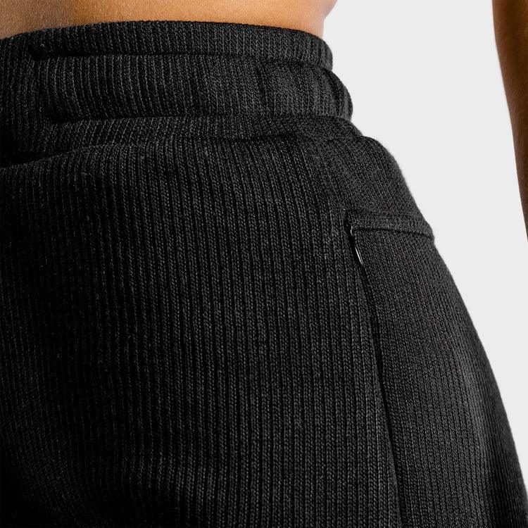 Joggingbuxur - konur - íþróttaföt - konur - íþróttafatnaður - æfingaföt - æfingafatnaður - world class - ræktarföt - Luxe - svartar - vefverslun #litur-color_onyx