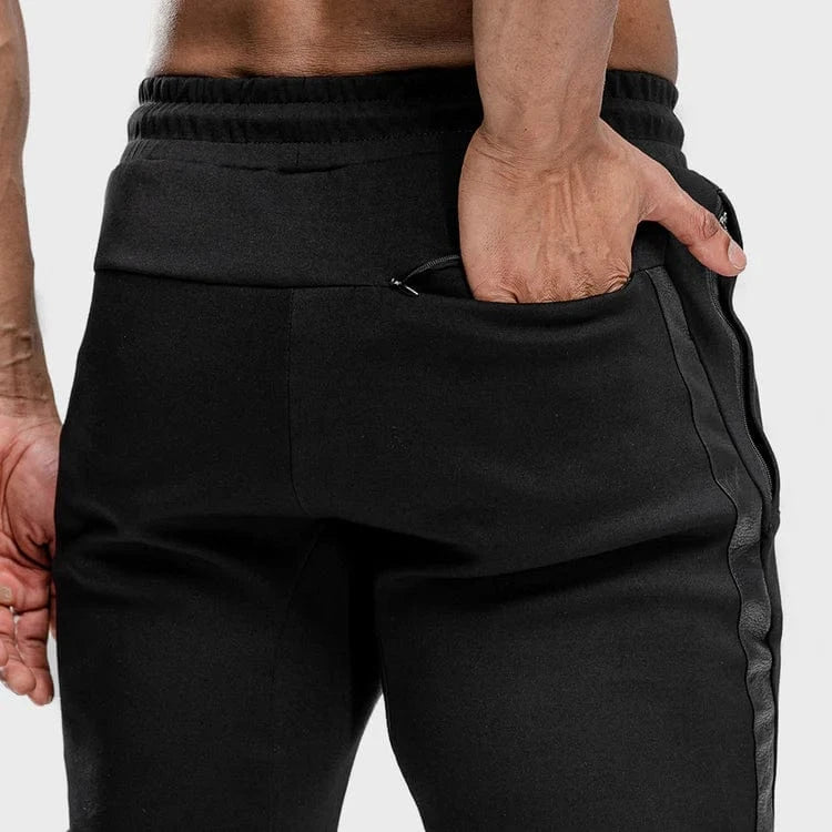 Joggingbuxur - íþróttaföt - karlar - herra -Squatwolf - Warrior joggingbuxur - æfingaföt - íþróttafatnaður - æfingafatnaður #litur-color_black